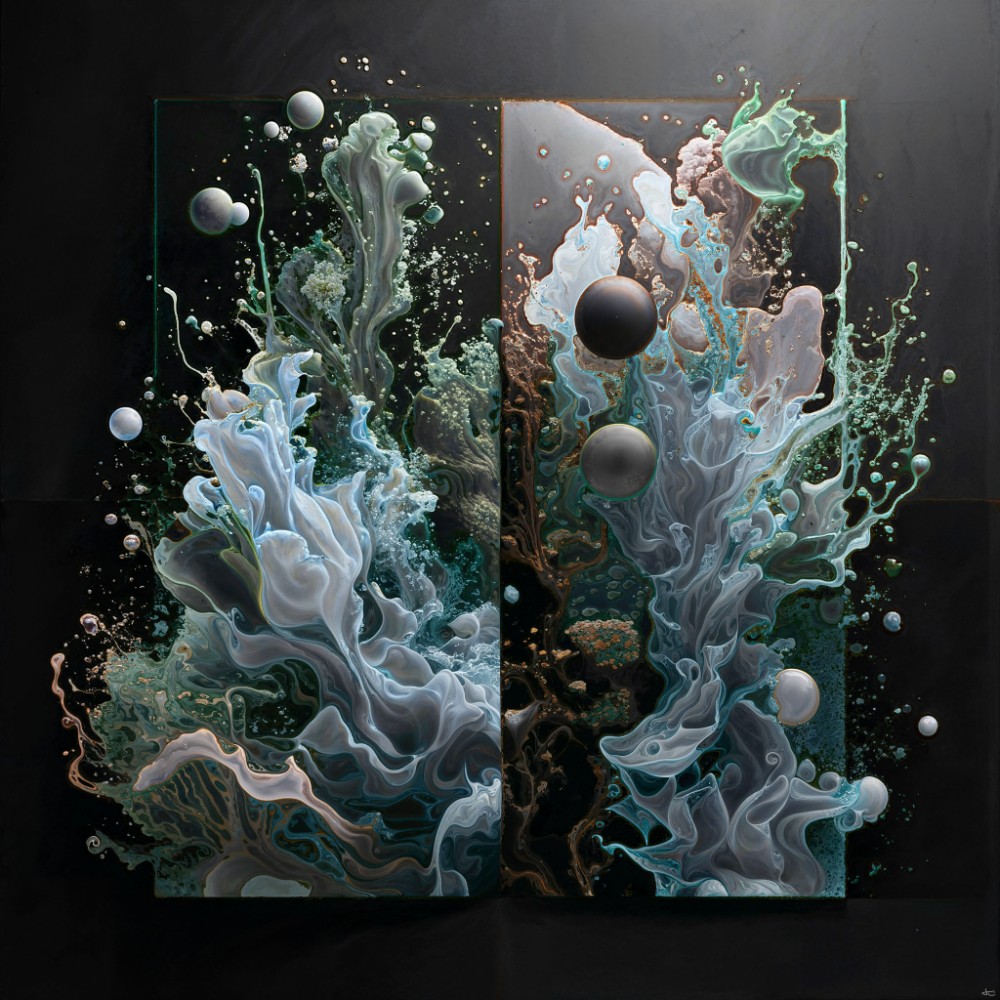 Aquatic Diptych — Julien Louvier Legrand