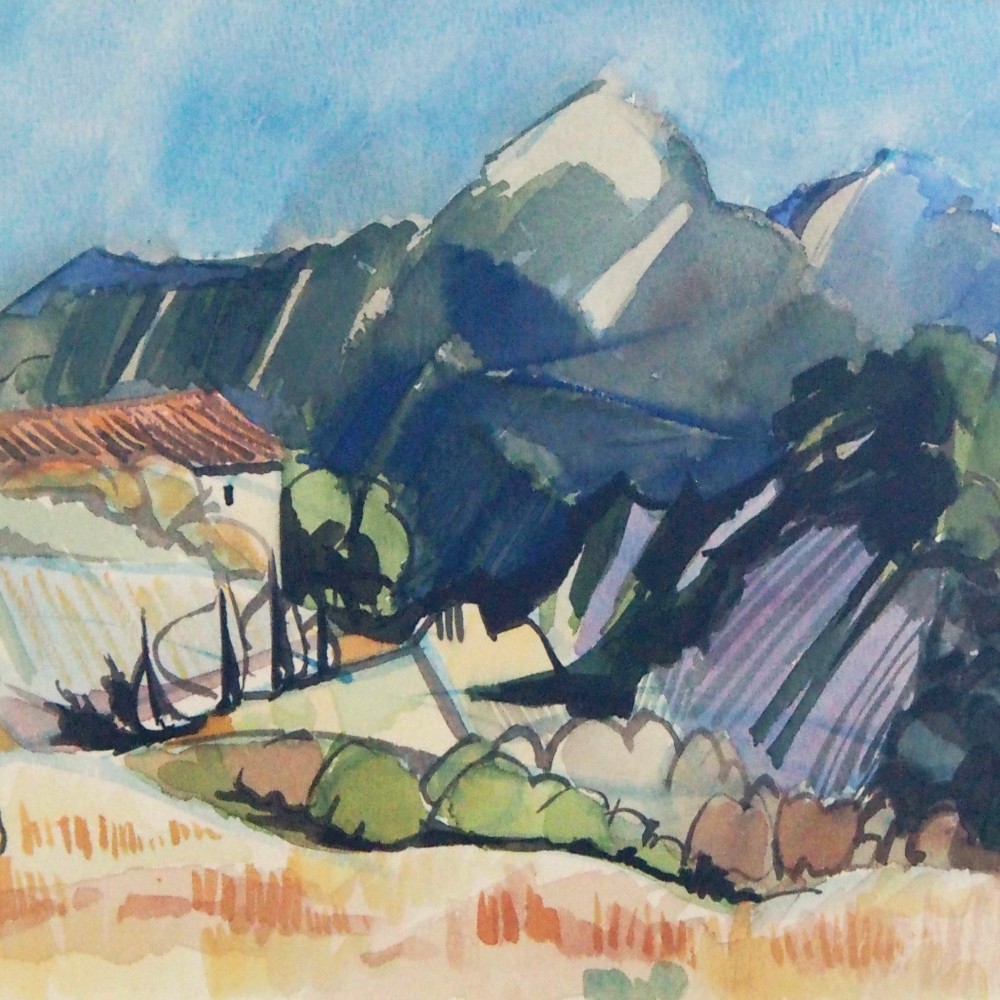 House in the Mountains in Summer — Fabienne Blanc