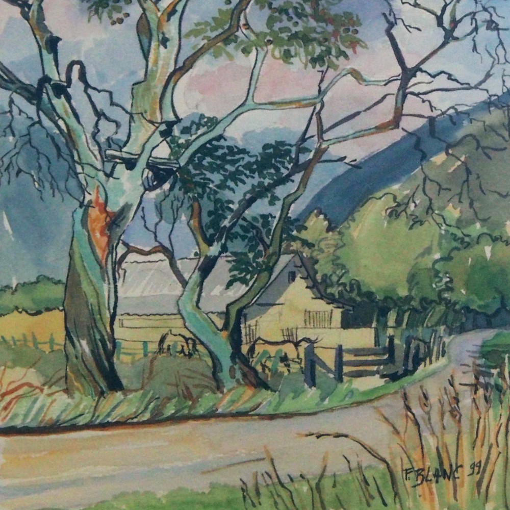Plum Trees at Les Paroirs — Fabienne Blanc