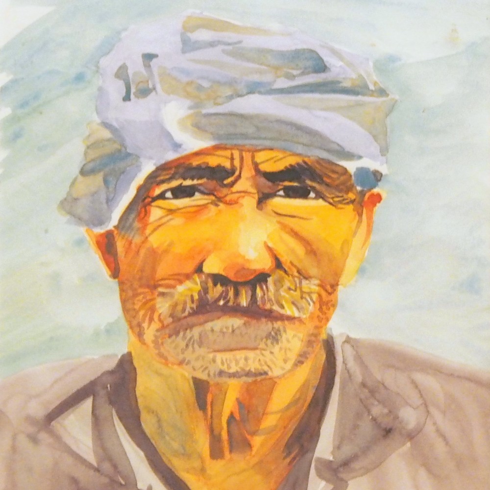 Old Berber Man — Fabienne Blanc