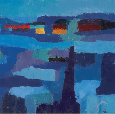 "Ladoga landscape" by Boris Chetkov – The Vilbil: Online Hub for Art and Artists
