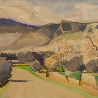 "Crete: Almond Trees" by Fabienne Blanc – The Vilbil: Online Hub for Art and Artists