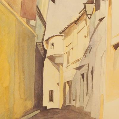 "Arles: Street of the Donkeys" by Fabienne Blanc – The Vilbil: Online Hub for Art and Artists