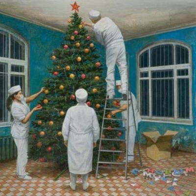"Christmas Tree" by Maria Safronova – The Vilbil: Online Hub for Art and Artists