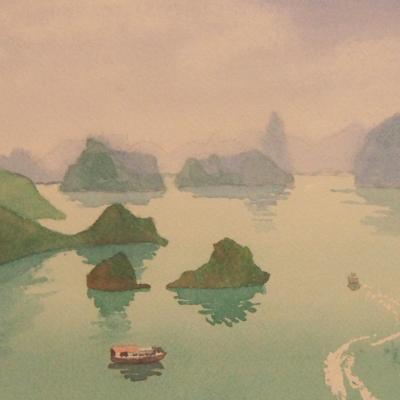 "Maritime Landscape in Asia" by Fabienne Blanc – The Vilbil: Online Hub for Art and Artists