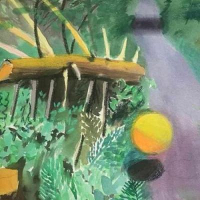 "Kolobok left home" by Aleksandr Vinogradov – The Vilbil: Online Hub for Art and Artists