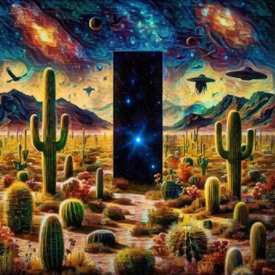 "The Einstein-Rosen Bridge" by James Baxter – The Vilbil: Online Hub for Art and Artists