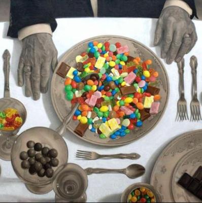 "Late dinner" by Anastasia Kuznetsova-Ruf – The Vilbil: Online Hub for Art and Artists