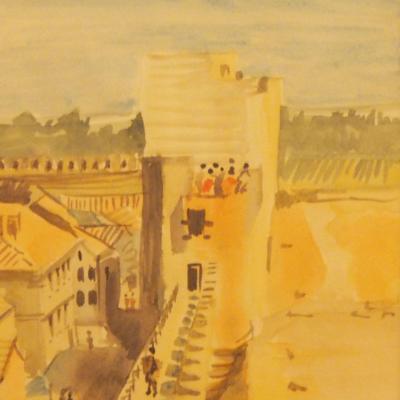 "Aigues-Mortes: The Ramparts" by ثنائية مائية – The Vilbil: Online Hub for Art and Artists