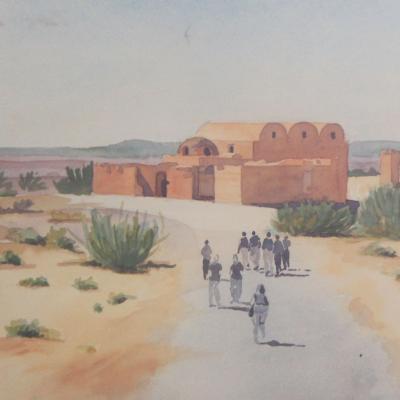 "Hammam in the Jordanian Desert" by Fabienne Blanc – The Vilbil: Online Hub for Art and Artists