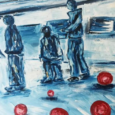 "The Waiters" by Meral Baskaya – The Vilbil: Online Hub for Art and Artists