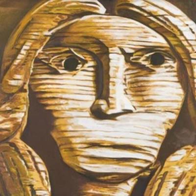 "The prophetic bird Gamayun" by Vladimir Dubossarsky – The Vilbil: Online Hub for Art and Artists